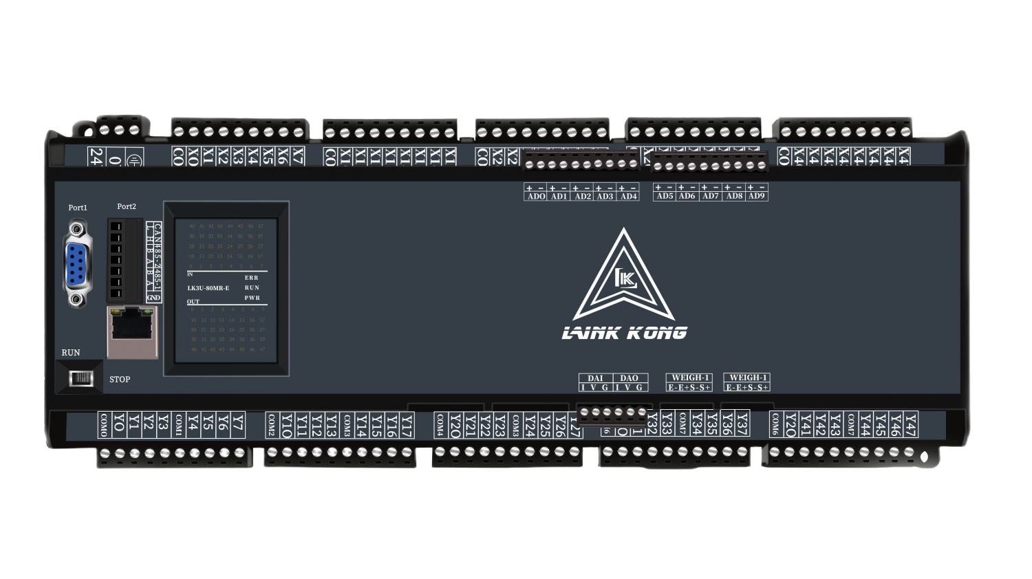 LK3U-80-10AD-2DA PLC