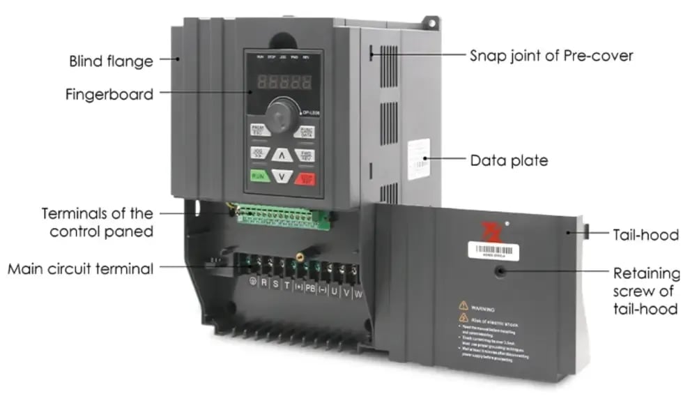 Fuling BD600 VFD Inverter for CNC Spindle Motors gallery reference