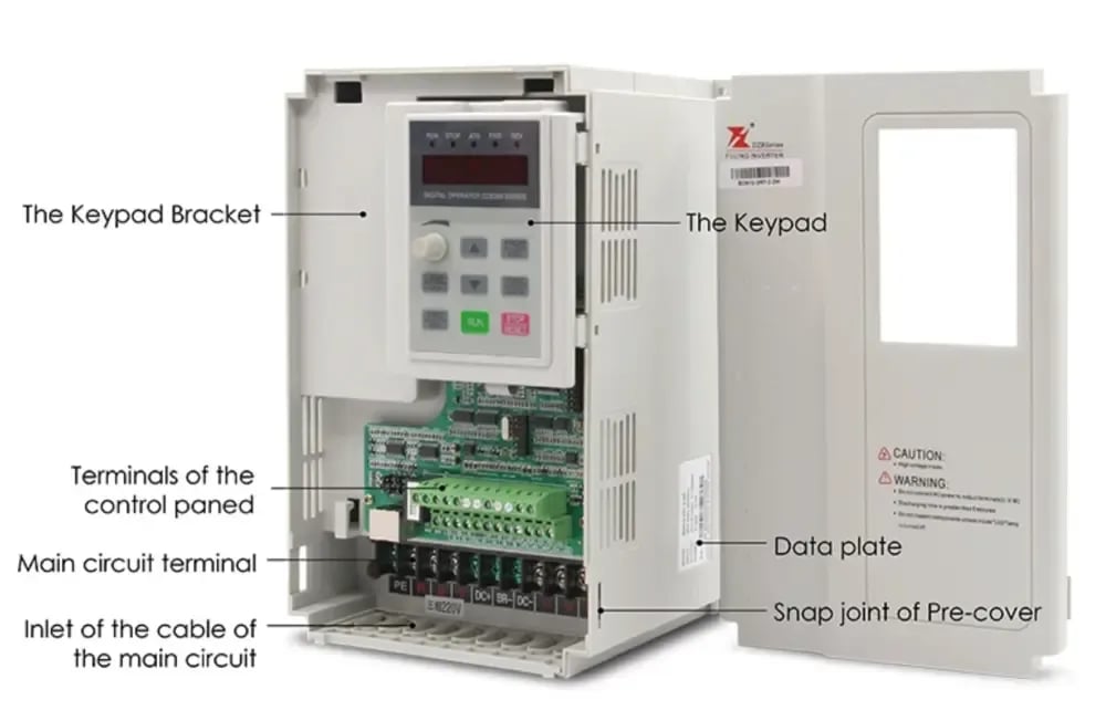 Fuling BD600 VFD Inverter for CNC Spindle Motors